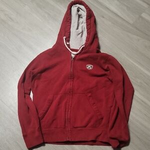 Red Hoodie with Logo